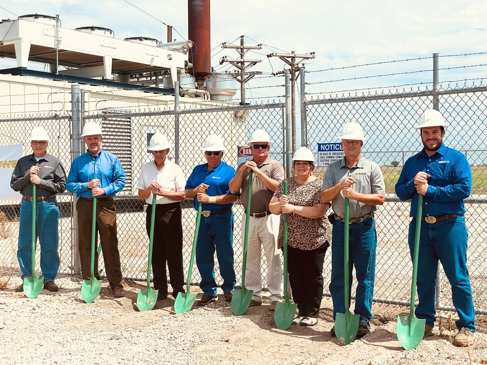 Solar project groundbreaking